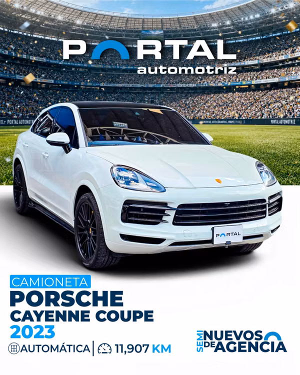 PORSCHE CAYENNE COUPE 2023 COLOR BLANCO