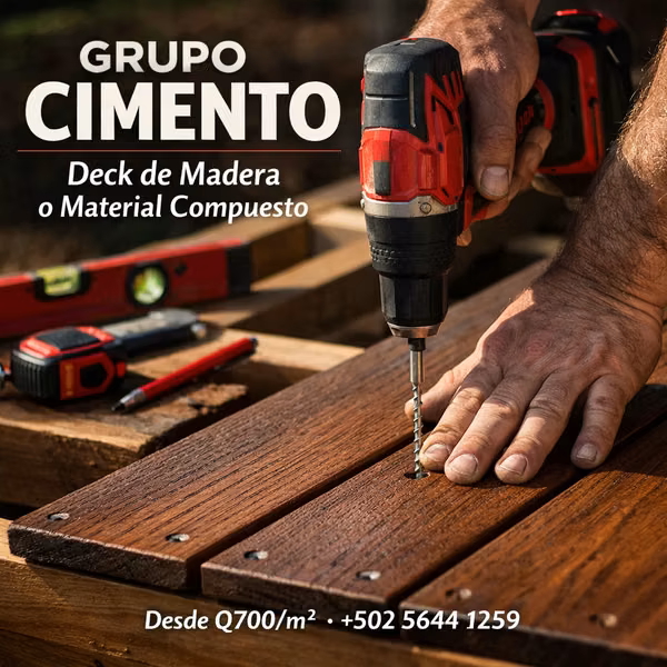Wood Deck or Composite Material