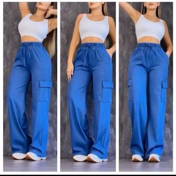 Pants Cargo Palazzo in Trend!