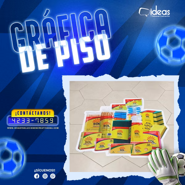  GRÁFICAS DE PISO PERSONALIZADAS 
