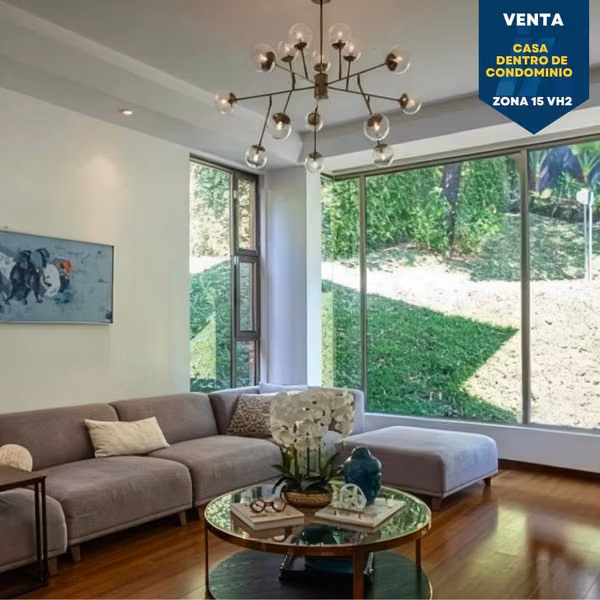 Vendo casa en Zona 15 VISTA HERMOSA 2   DENTRO DE CONDOMINIO