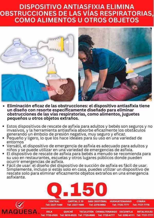 EMERGENCY ANTI-ASPHYXIATION DEVICE