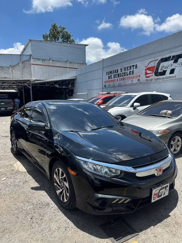 Honda Civic Ex 2018 Importado Automático Pocas Millas