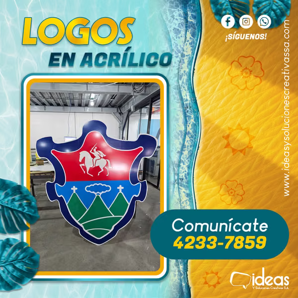 LOGOS EN ACRÍLICO PERSONALIZADOS