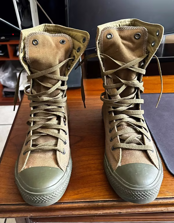 Converse - Chuck Taylor - High Top - Special Edition - Color: Military Green - New - Original