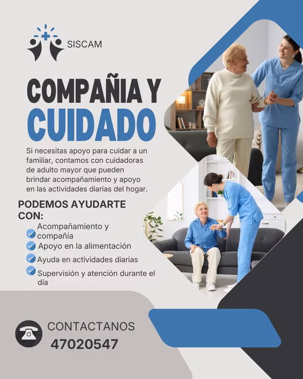 CUIDADORA DEL ADULTO MAYOR