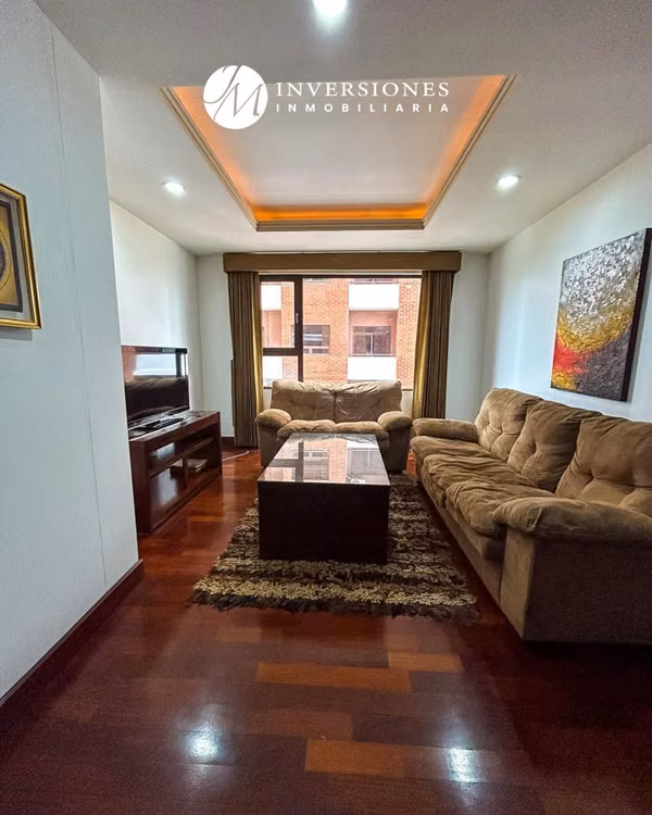 Apartamento de 2 dormitorios amueblado en zona 10