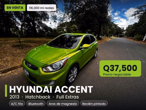 Hyundai accent 2013