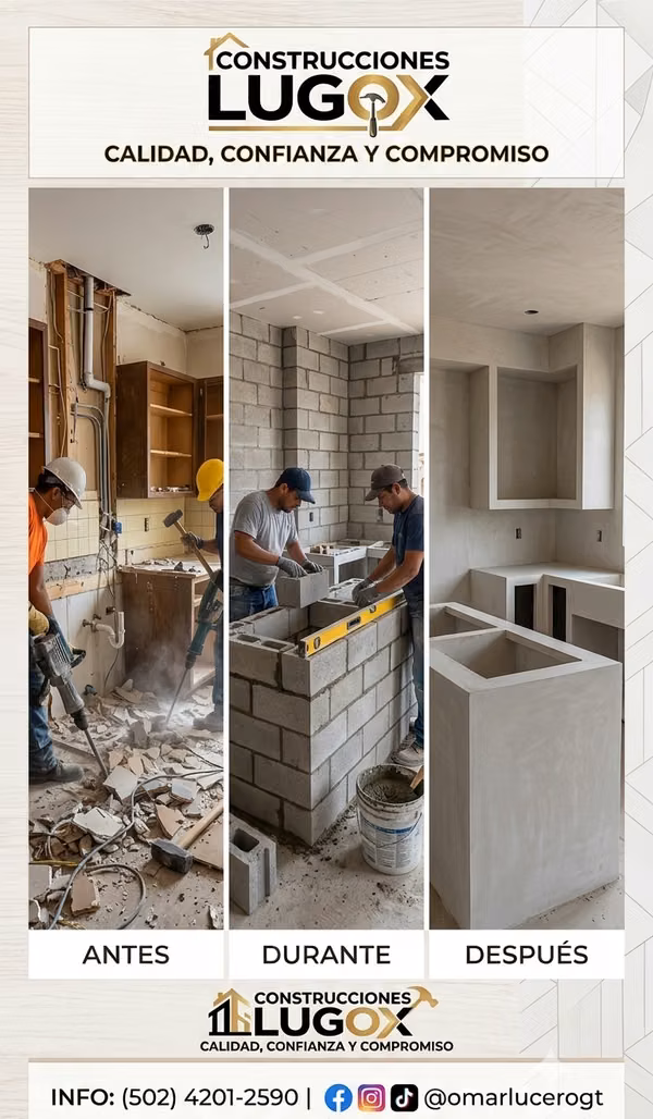 ¿Quieres remodelar tu casa o negocio? ¡Nosotros te ayudamos! 
