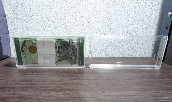 Portafajos de acrílico para exhibicion