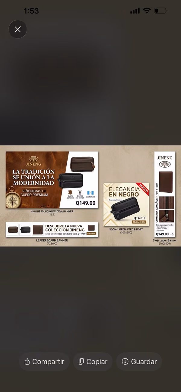 Riñonera de Cinturón para Hombre - JINENG