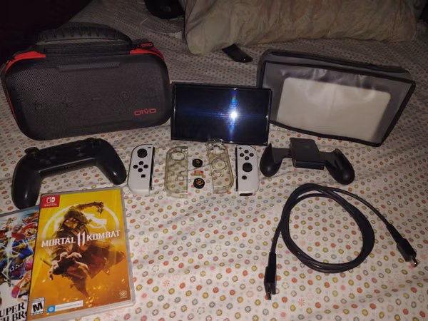 Nintendo Swicht oled con full accesorios 