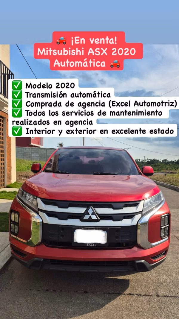 Mitsubishi ASX 2020 de Agencia – Automática, Excelente Estado
