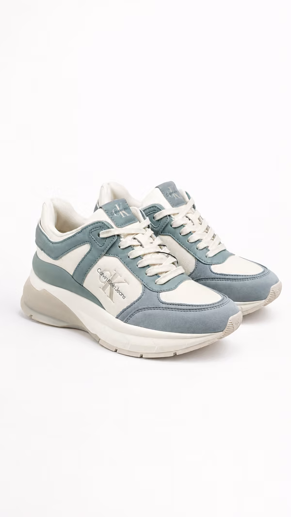 Tenis Calvin Klein Jeans Wedge Runner Nuevos Talla 40 / US 9