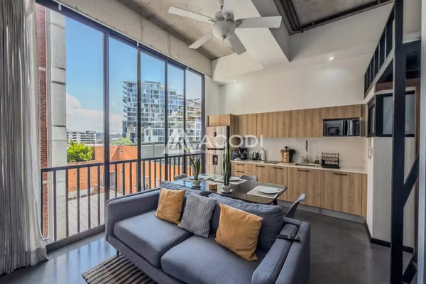 Apartamento amueblado en Zona 4