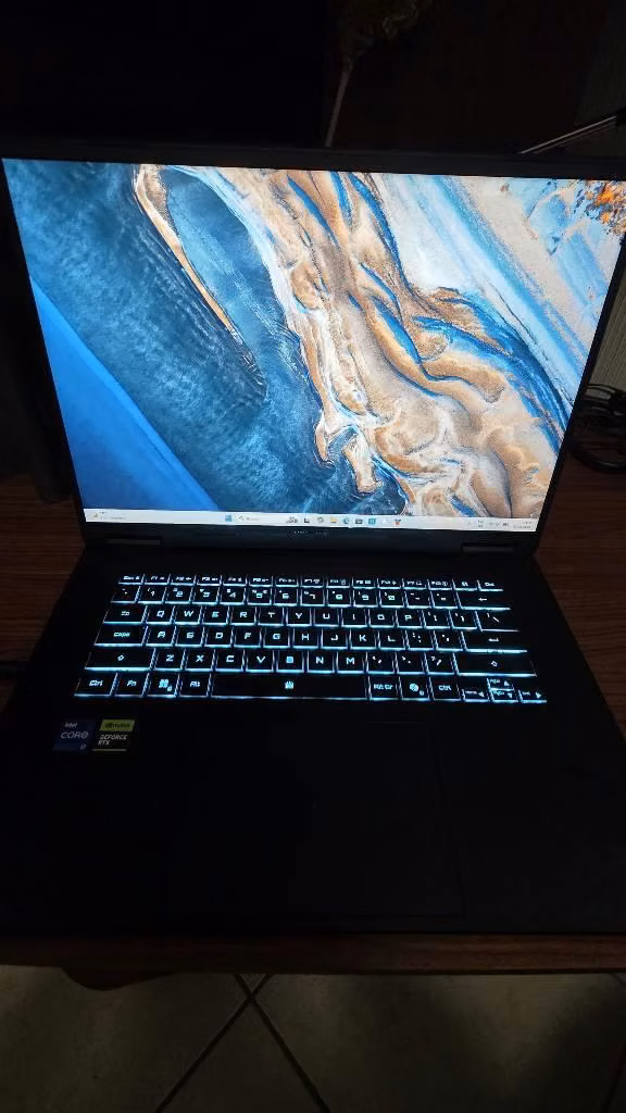 Laptop Gamer Gigabyte A16 – Intel i7 13va / RTX 4050 / 16GB RAM / SSD 512GB