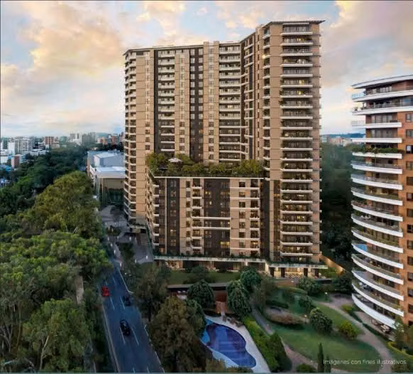 RENTA DE APARTAMENTO AMUEBLADO Y EQUIPADO EN EDIFICIO PARQUE 14, ZONA 14