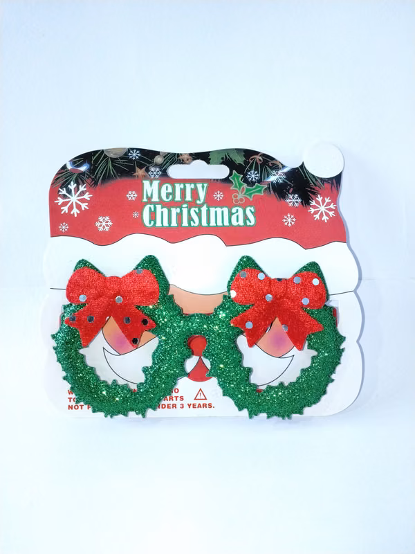 Lentes navideños, decoracion navideña, decoracion para convivios, mood navideño activado, gafas festivas navideñas,  cor