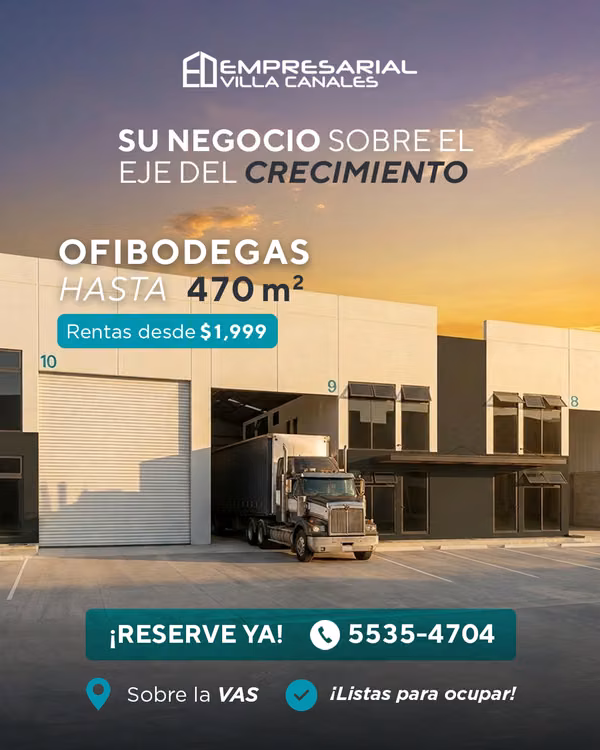 Alquiler ofibodegas Empresarial Villa Canales 