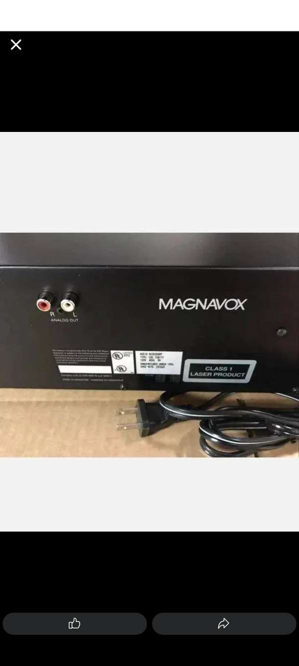 VENDO LECTOR LÁSER PHILIPS MAGNAVOX 5 DISCOS 