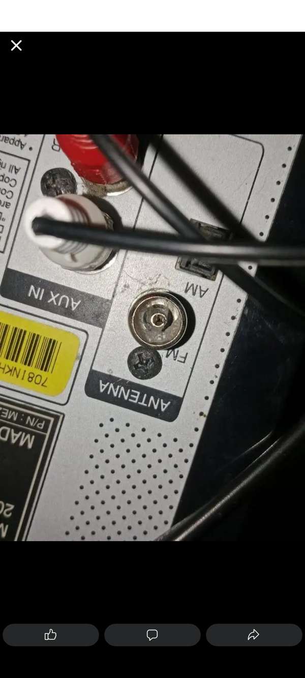 VENDO ANTENAS FM TIPO COAXIAL PARA EQUIPOS DE SONIDO 