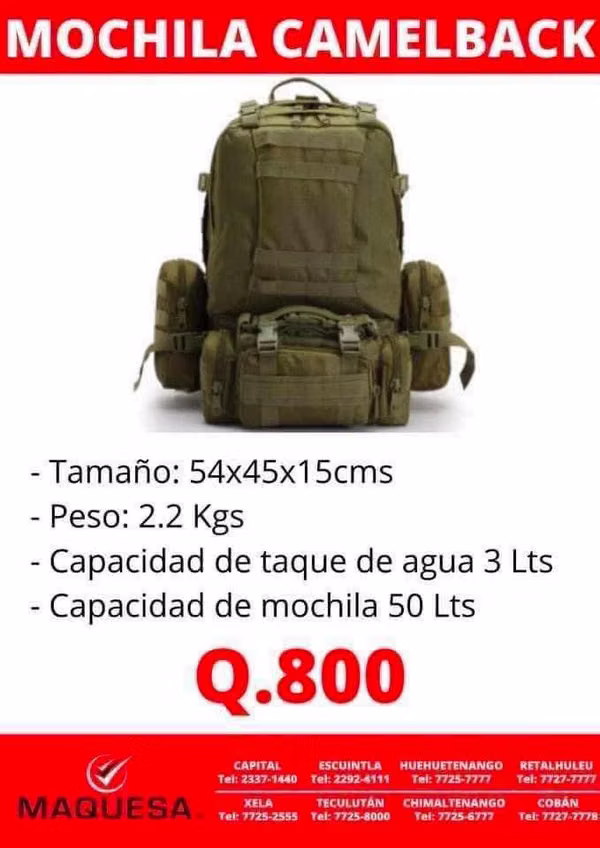 MOCHILA CAMELBACK 