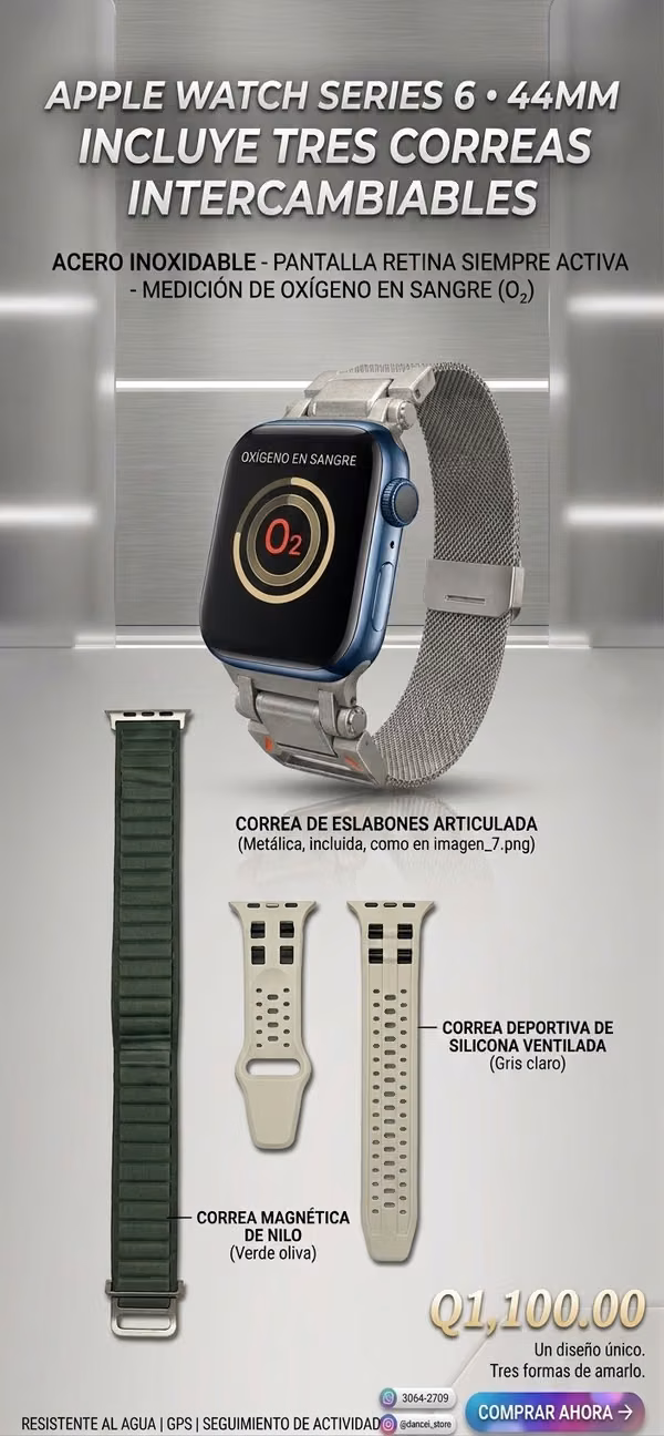 APPLE WATCH SERIES 6 · 44MM