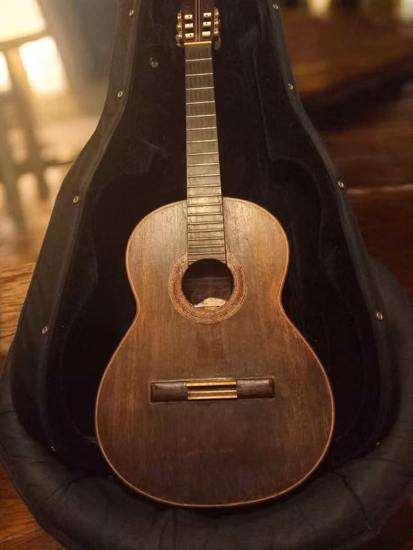 Professional Guitar of Concerto - Cocopolo wood (Dalbergia retusa) - Excellent opportunity.