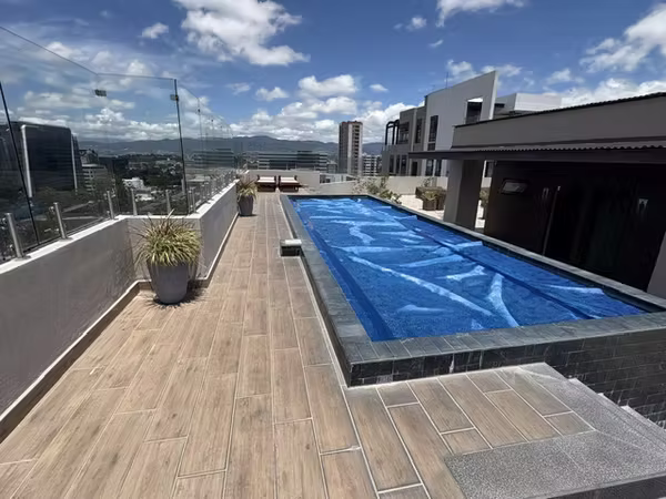 Zona 10 Habitat apartamento amueblado en renta