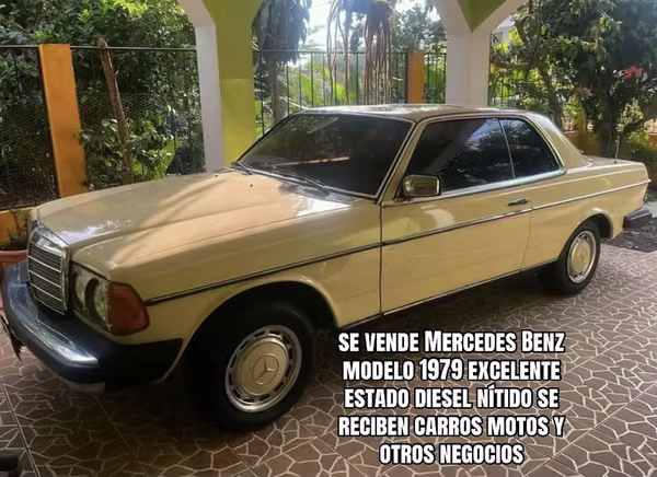 Mercedes Benz modelo 1979 