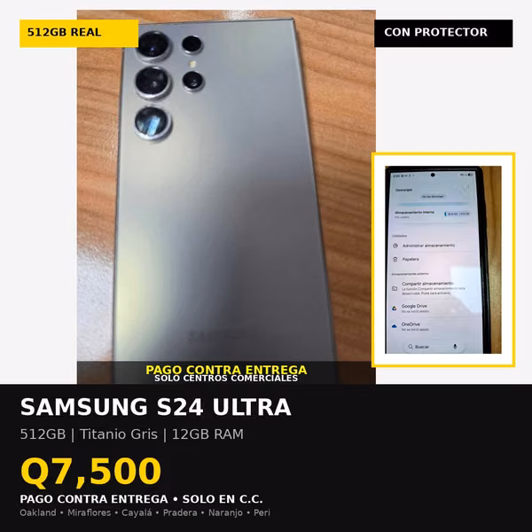 Samsung S24 Ultra 512GB Titanium Grey