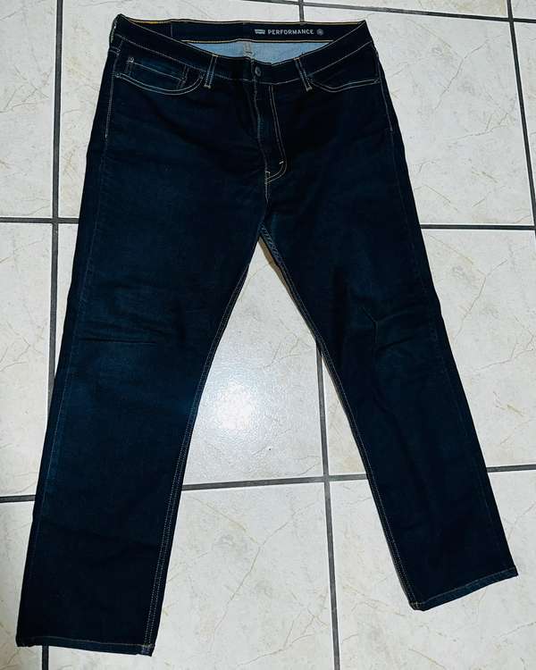 JEANS - LEVI'S 511 - PERFORMANCE - NEW - ORIGINAL - COLOR: DARK BLUE - SIZE: 38 X 32