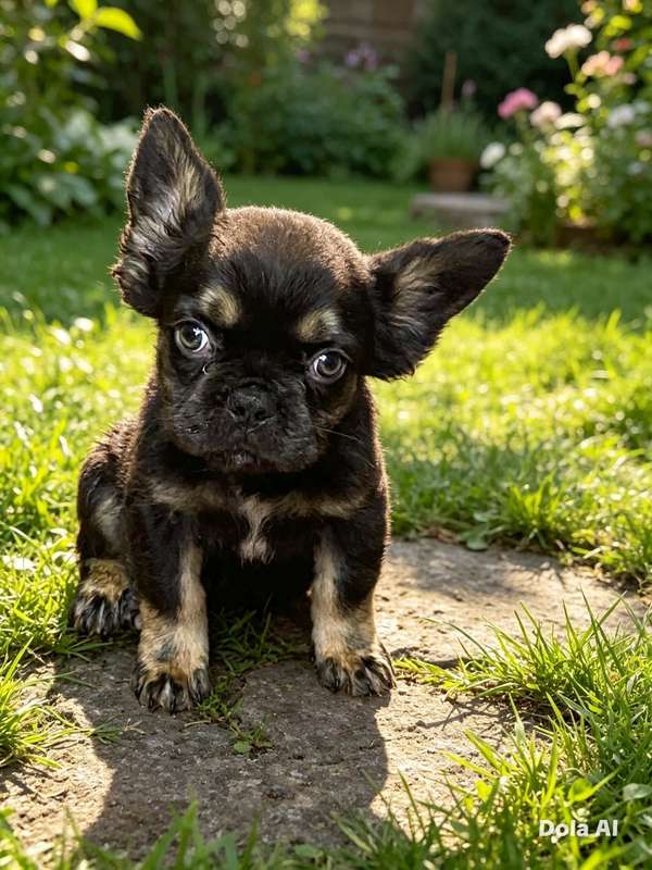 Bull dog French Fluffy