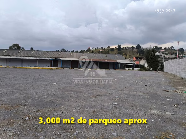 4 Bodegas in Quetzaltenango from 1.409 m2 to 1.428 m2 + 3,000 m2 parking