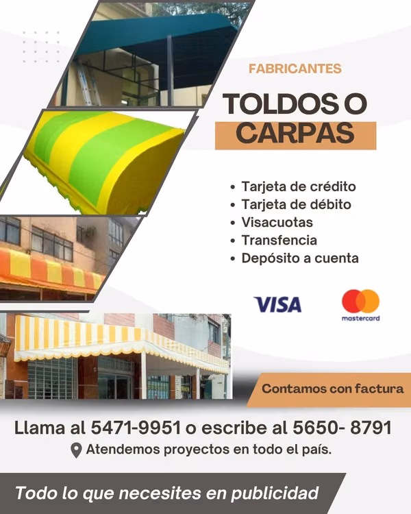 Curved fixed awnings for all kinds of shops and businesses