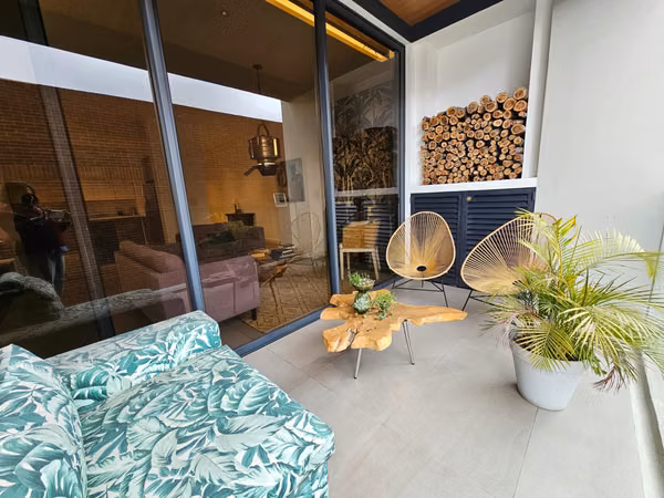APARTMENT FOR SALE OR FURNISHED RENT - MARANTA OAKLAND, AREA 10 - 124; TERRACE AND WINERY - 124; PV