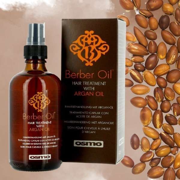 Argan Hair Oil, OSMO Berber Oil Treatment, Intense Nutrition 100 ml
