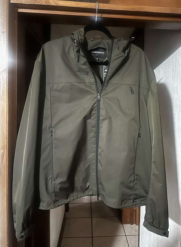 Armani - Chumpa - Color: olive green - New - Original - 56 equals (XL)