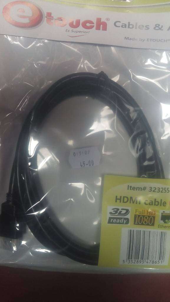 Vendo cable HDMI totalmente nuevo a solo Q55. 00