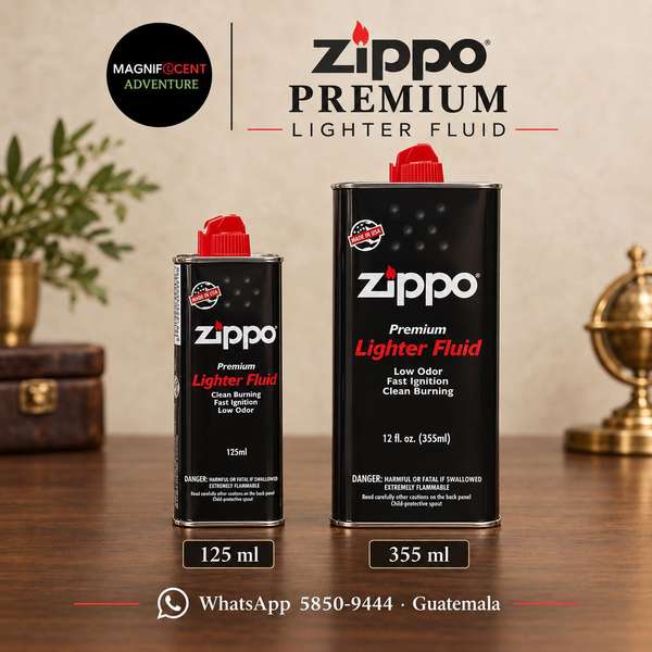 ZIPPO® LIGHTER FLUID, LA ESENCIA DE UN GRAN ENCENDIDO