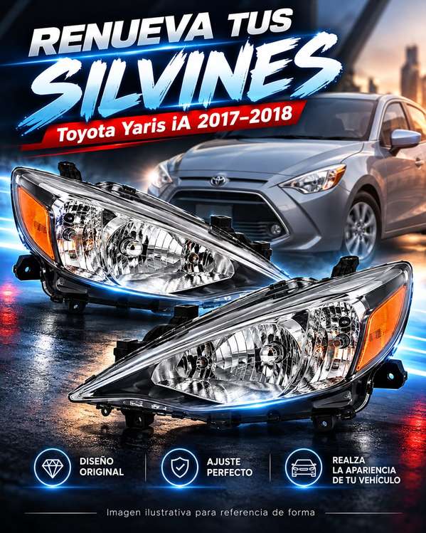 Silvines delanteros Toyota Yaris iA 