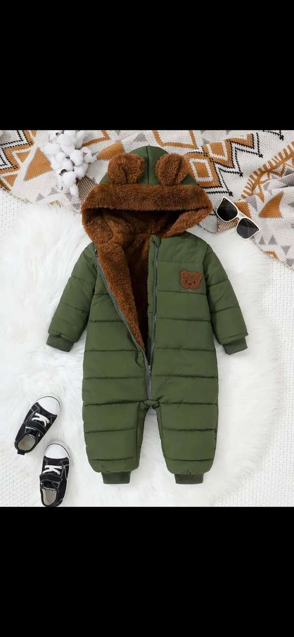  Traje de invierno para bebé! 