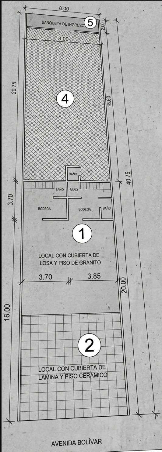Propiedad Comercial Sobre Av. Bolívar y 6ª Avenida Z.3 Sector Trebol