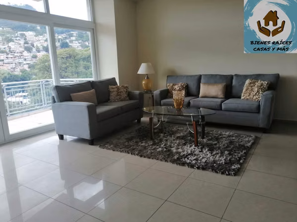 ALQUILO APARTAMENTO AMUEBLADO DE 2 HABITACIONES EN COLONIA PALMIRA