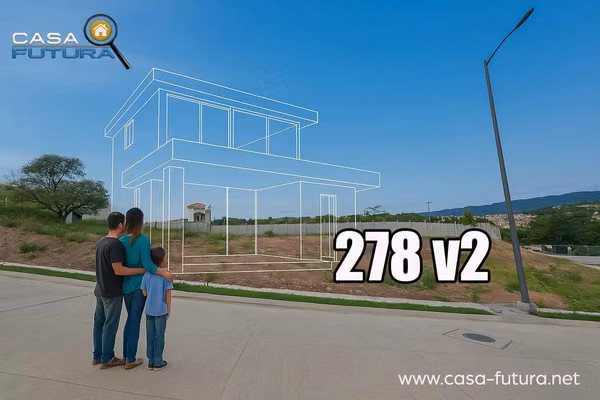 LOTE RESIDENCIAL 278 v2 en Residencial Las Magnolias Circuito Cerrado