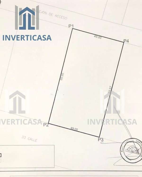Sell Land on 33 San Pedro Sula Street