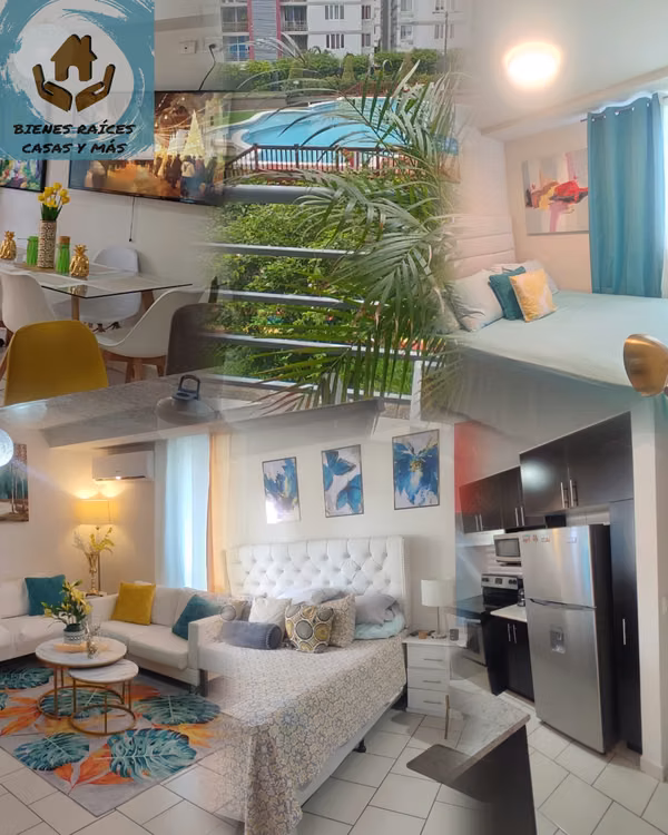 APARTAMENTO AMUEBLADO DE 3 HABITACIONES EN VENTA EN ECOVIVIENDA