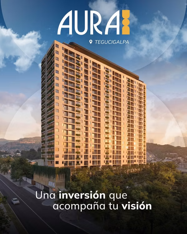 PREVENTA DE APARTAMENTOS EN TORRE AURA COLONIA LAS COLINAS