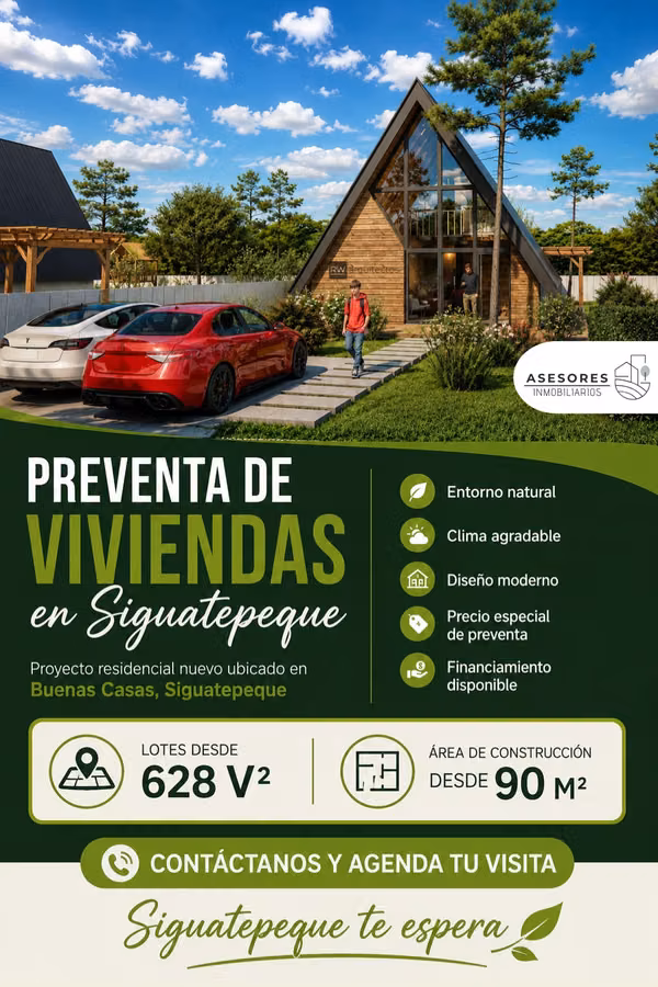 Siguatepeque Preventa de Viviendas