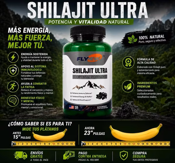Shilajit ultra Imagina que tú amigo crece